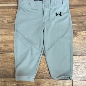 Under Armour Kids Light Gray Athletic Pants
